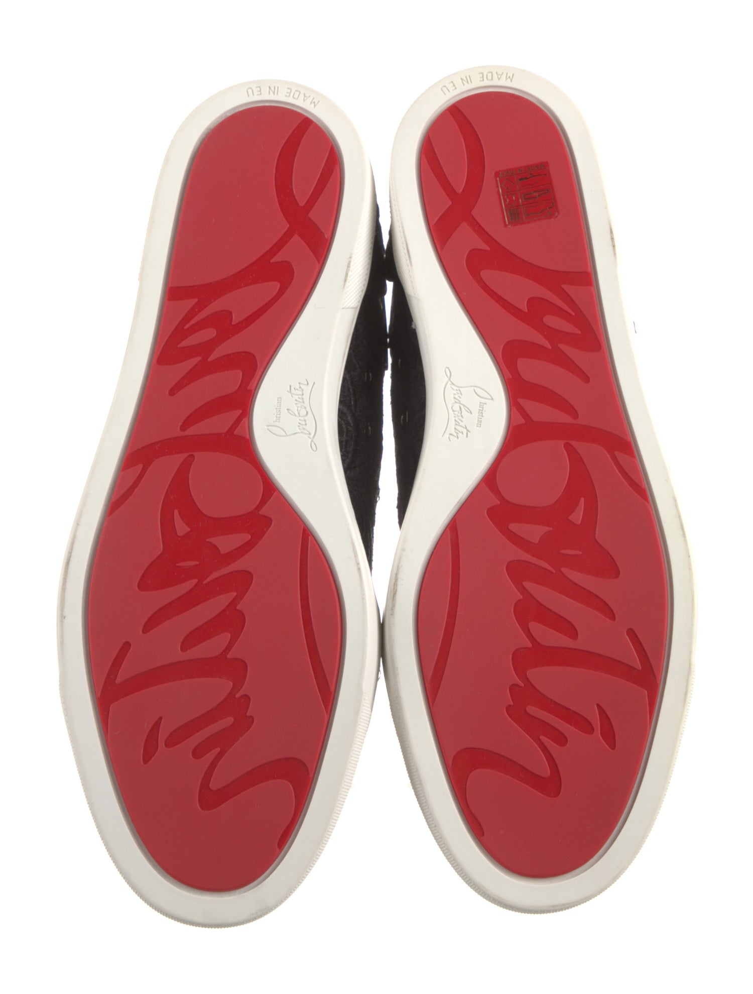 Christian Louboutin Grosgrain Trim Sneakers